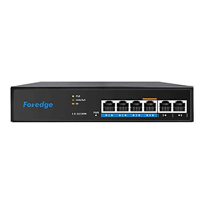 6-port 100M AI PoE Unmanaged Switch