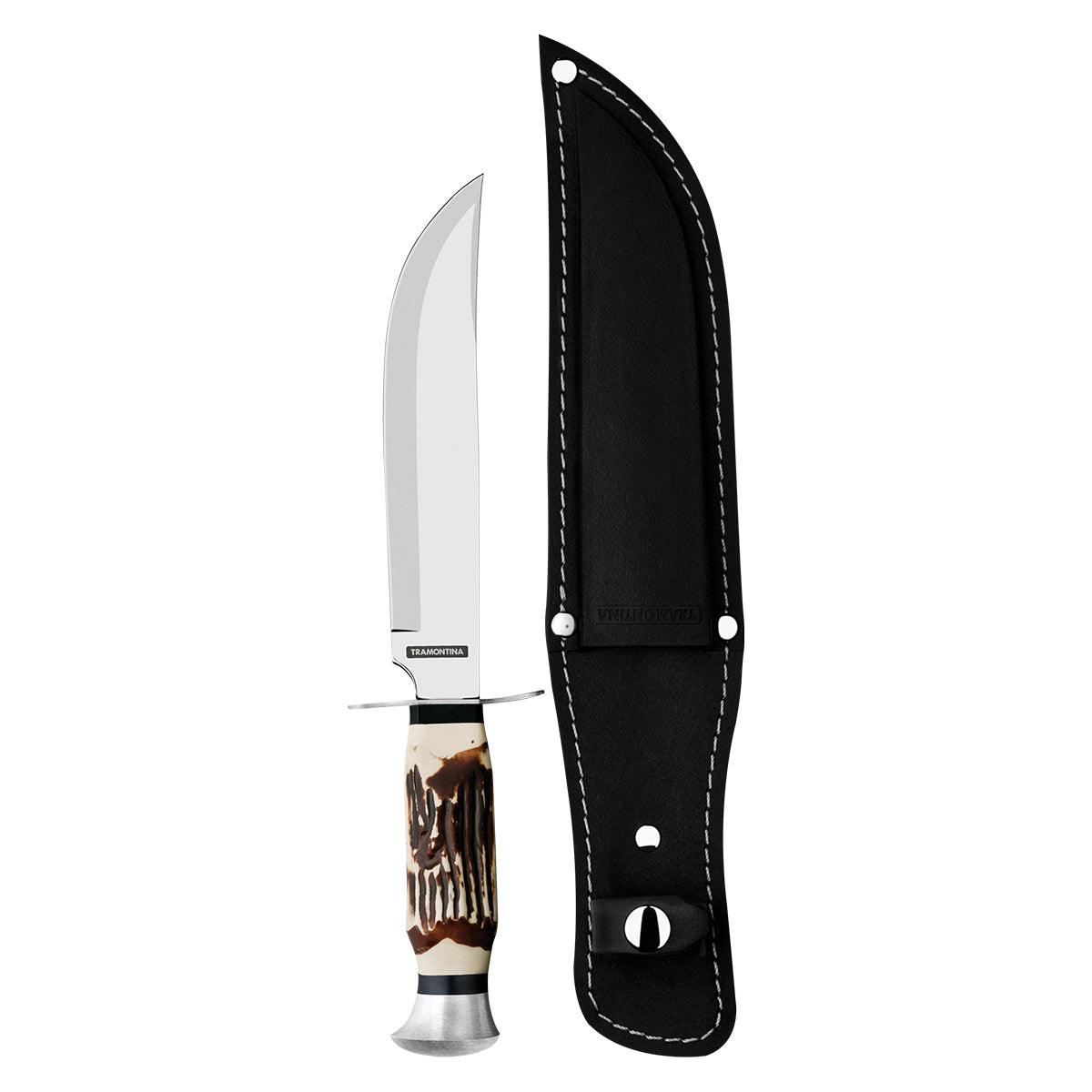 Tramontina Stan Hunt Outd Knife 15 Cm In Pouch Bp - Livestainable.co.za