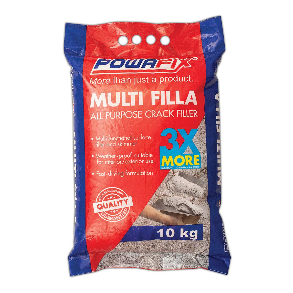 Powafix Multi Filla All Purpose Crack Filler 10 Kg - Livestainable.co.za