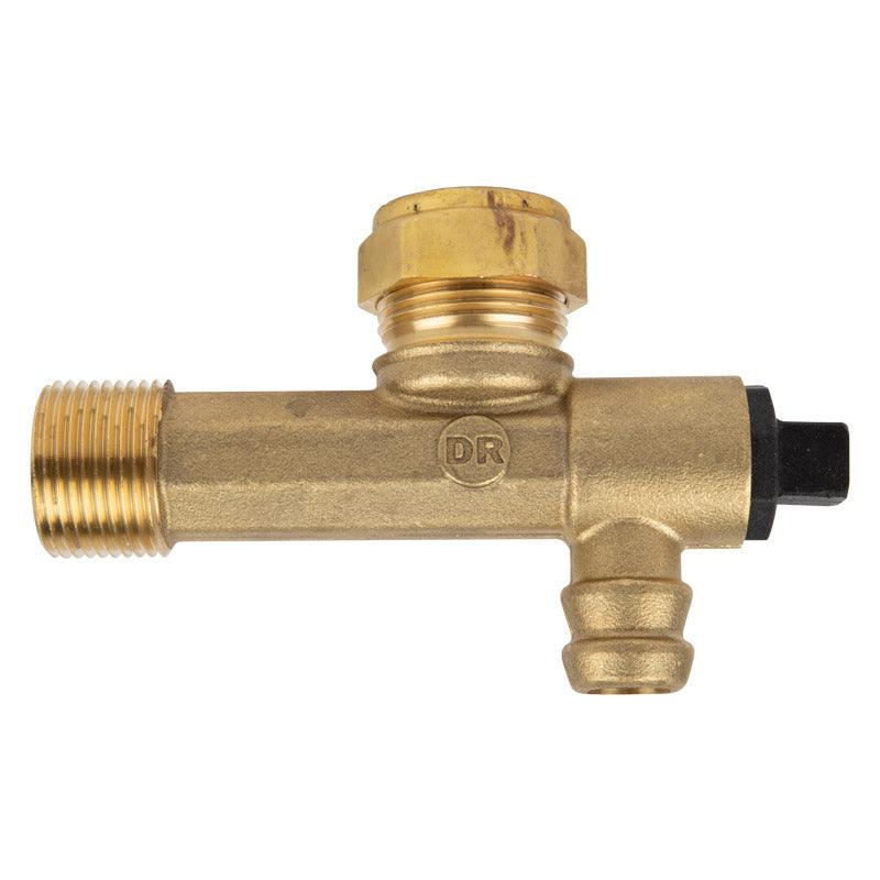 Advanced Valve Geyser Drain Cock Male - Livestainable.co.za