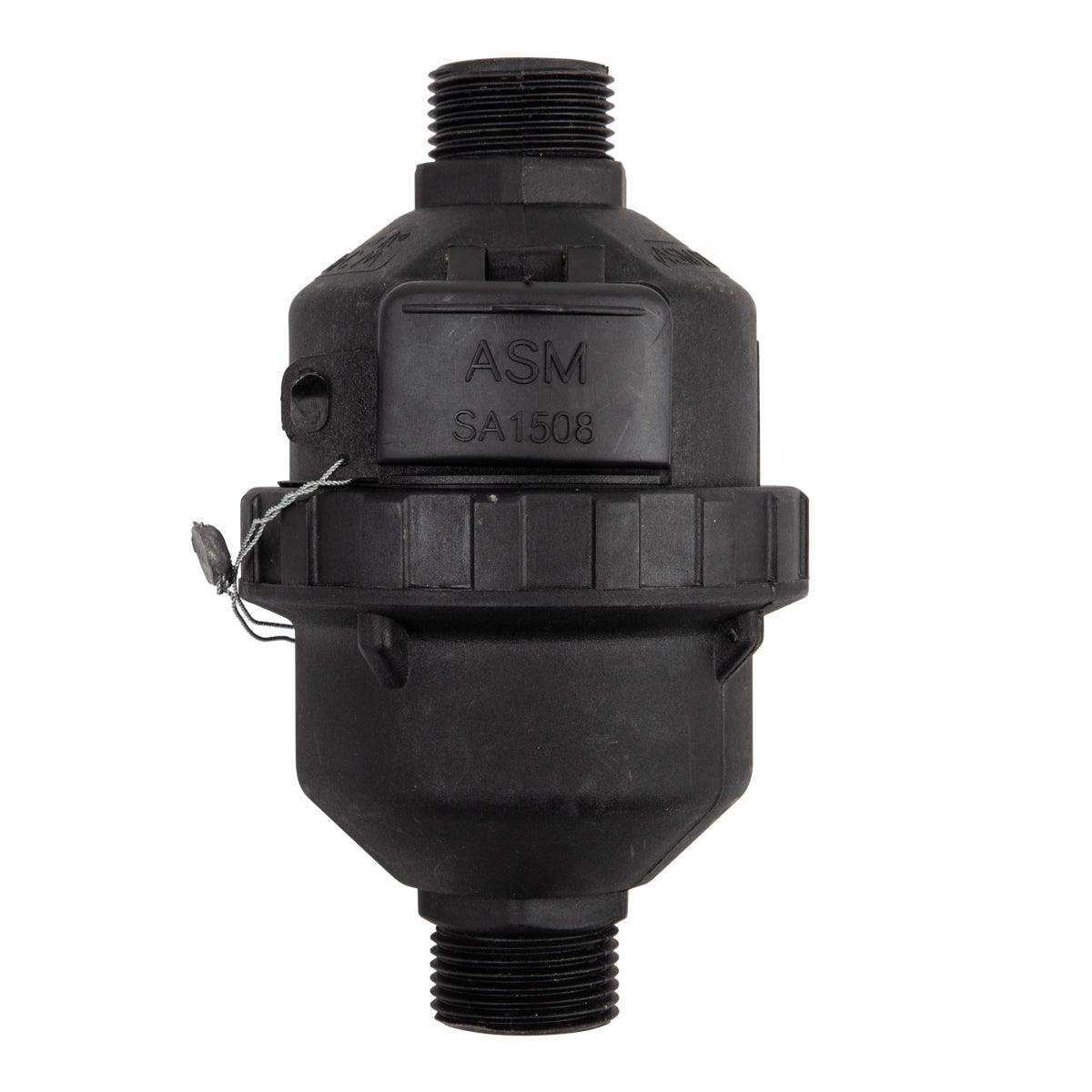 Water Meter 20 Mm Piston Type Plastic - Livestainable.co.za