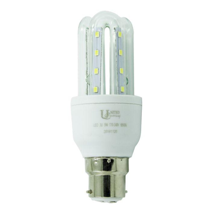 United Electrical Lamp Led 3 U Cw B22 5 W - Livestainable.co.za