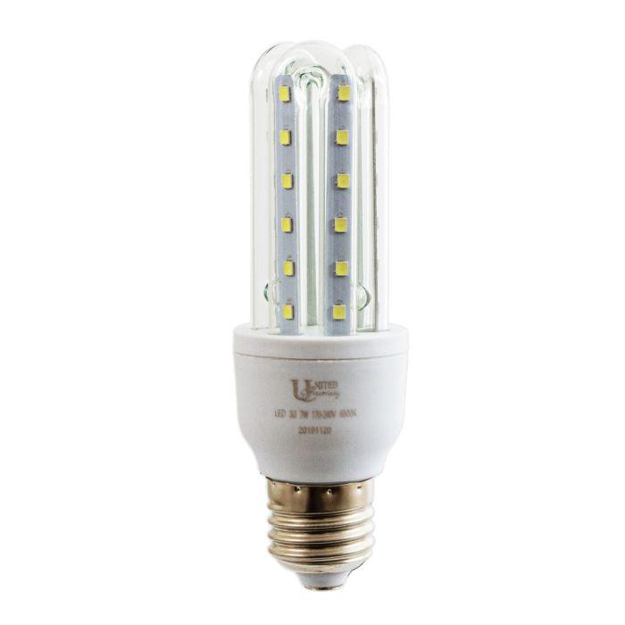 United Electrical Lamp Led 3 U Cw E27 7 W - Livestainable.co.za