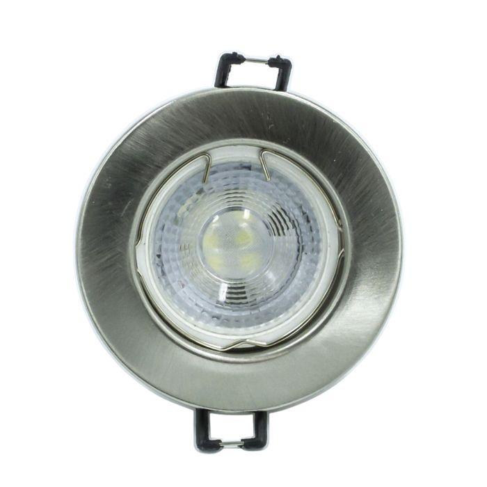 United Electrical Downlight Led Gu10 Cw 5 W Silver - Livestainable.co.za