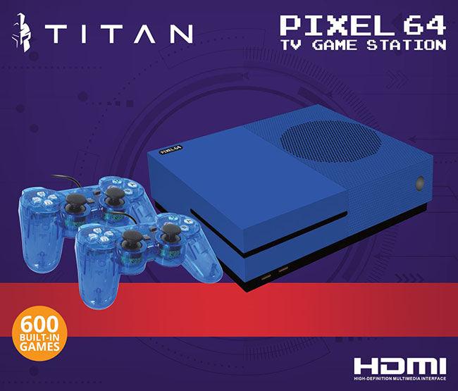 Titan Pixel 64 Retro Console 600 In 1 - Livestainable.co.za