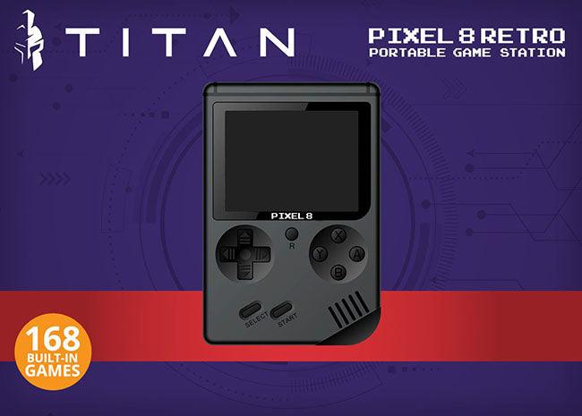 Titan Pixel 8 Retro Portable 168 In 1 - Livestainable.co.za