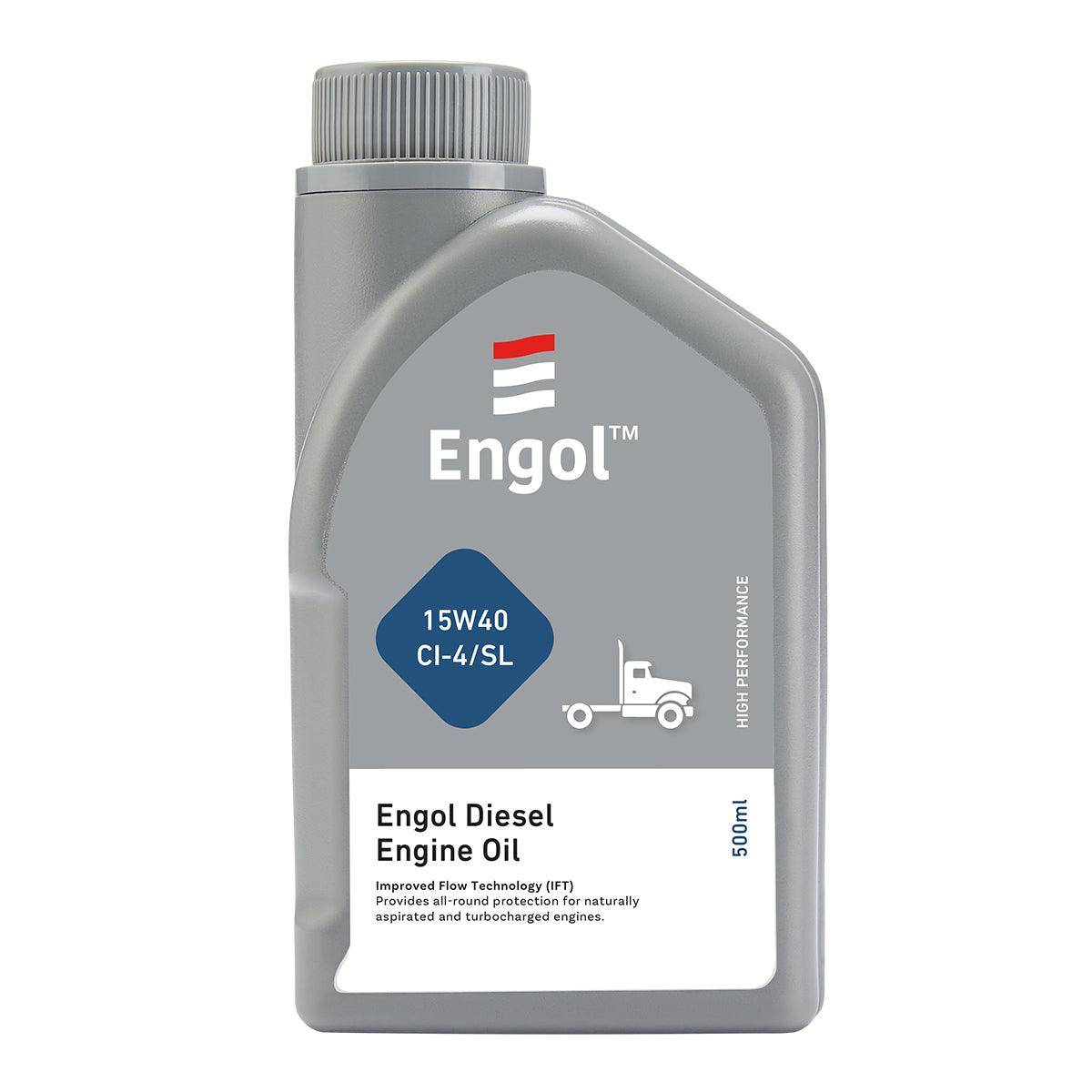 Engol Oil Diesel 15 W40 Ci4 500 Ml - Livestainable.co.za