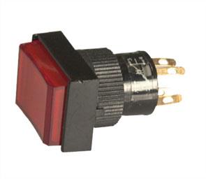 Illumin Push Butt Switch Red Dpst 250 V 3 A A16 22 Zjr220 V - Livestainable.co.za