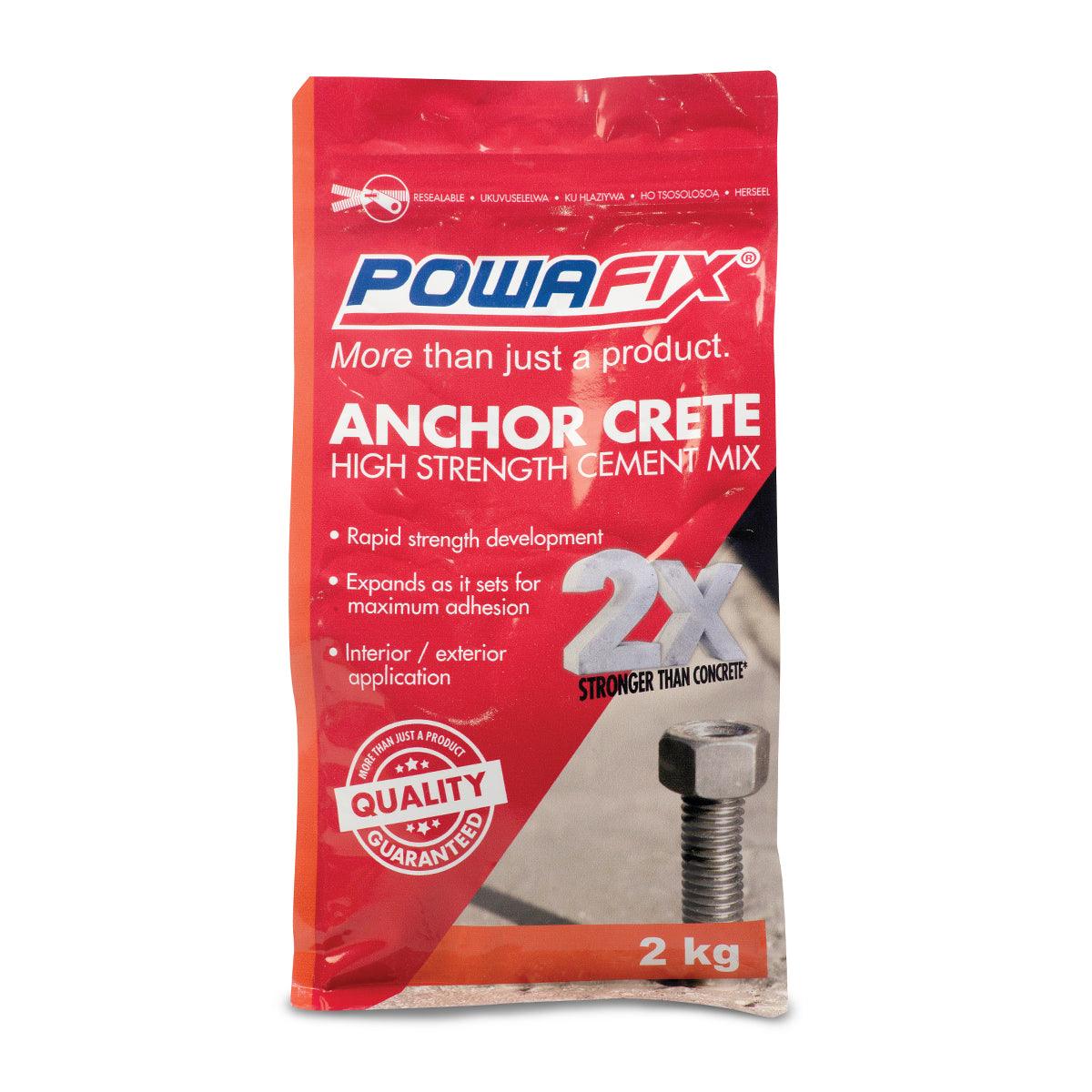 Powafix Anchor Crete 2 Kg - Livestainable.co.za