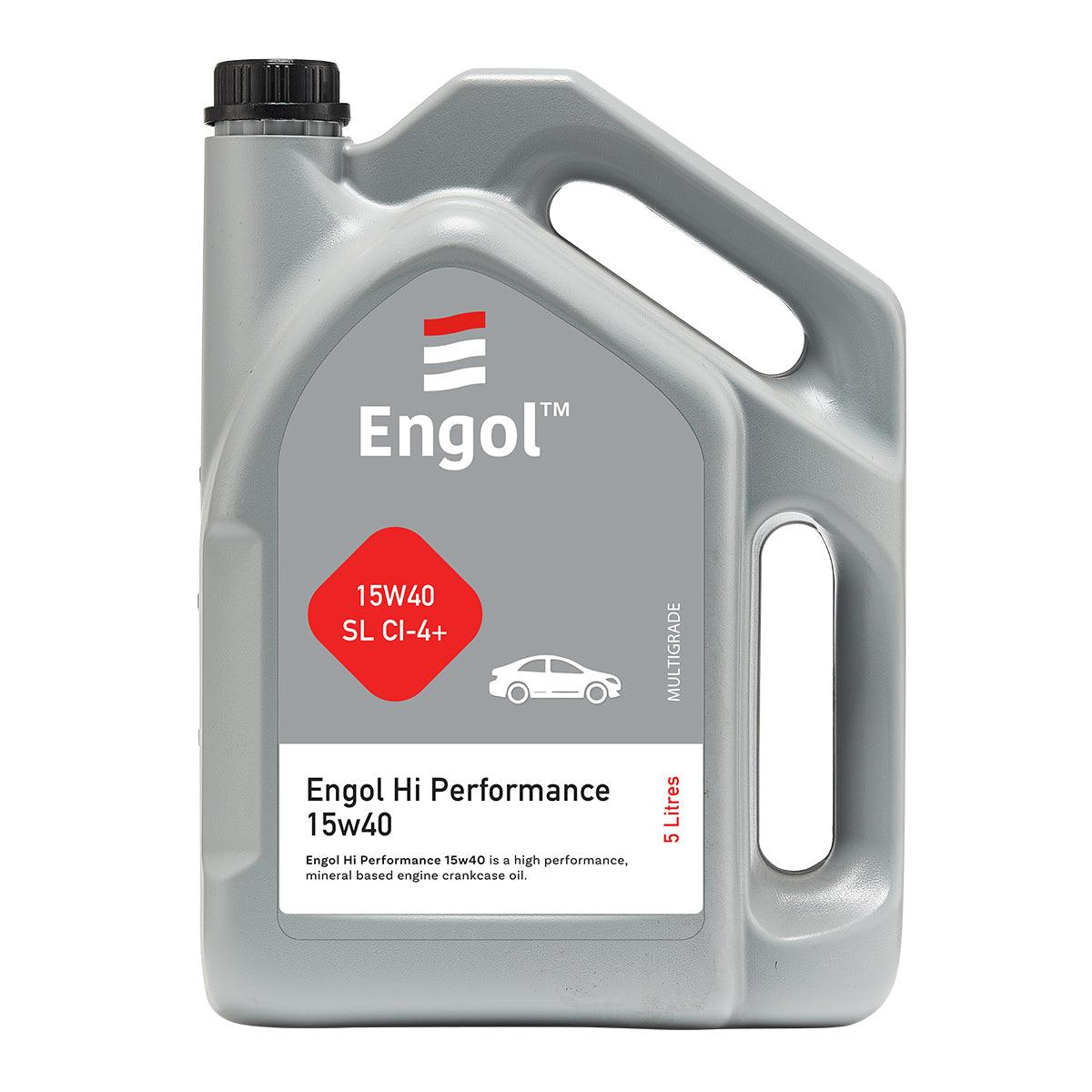 Engol Oil High Performance 15 W40 5 L - Livestainable.co.za