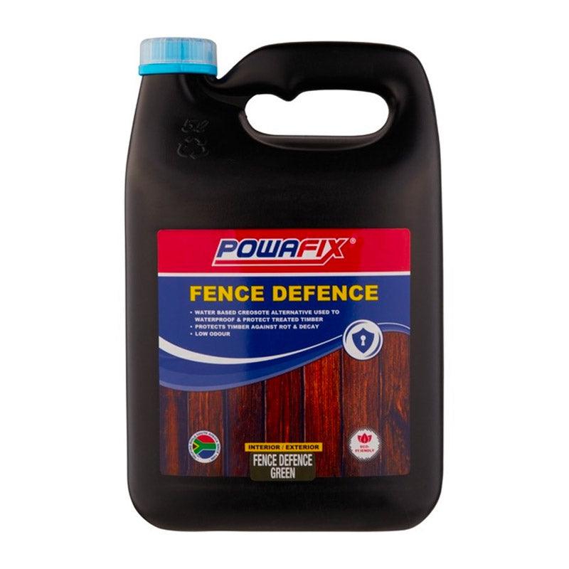 Powafix Fence Defence Black 5 L - Livestainable.co.za