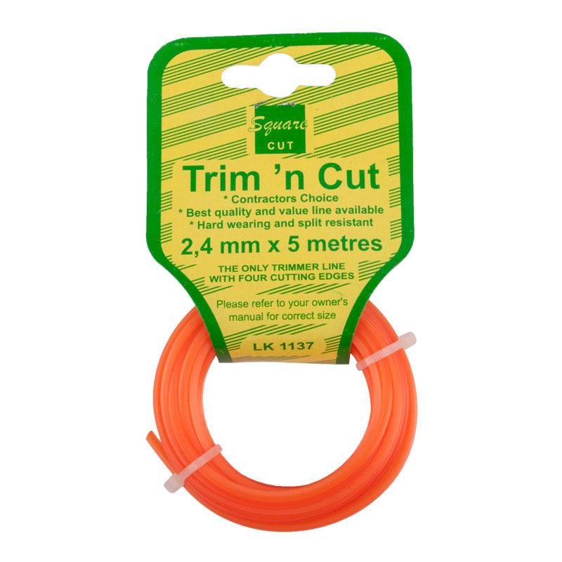 Trim N Cut Trimmer Line 2.4 Mm 5 M Sq Cut - Livestainable.co.za