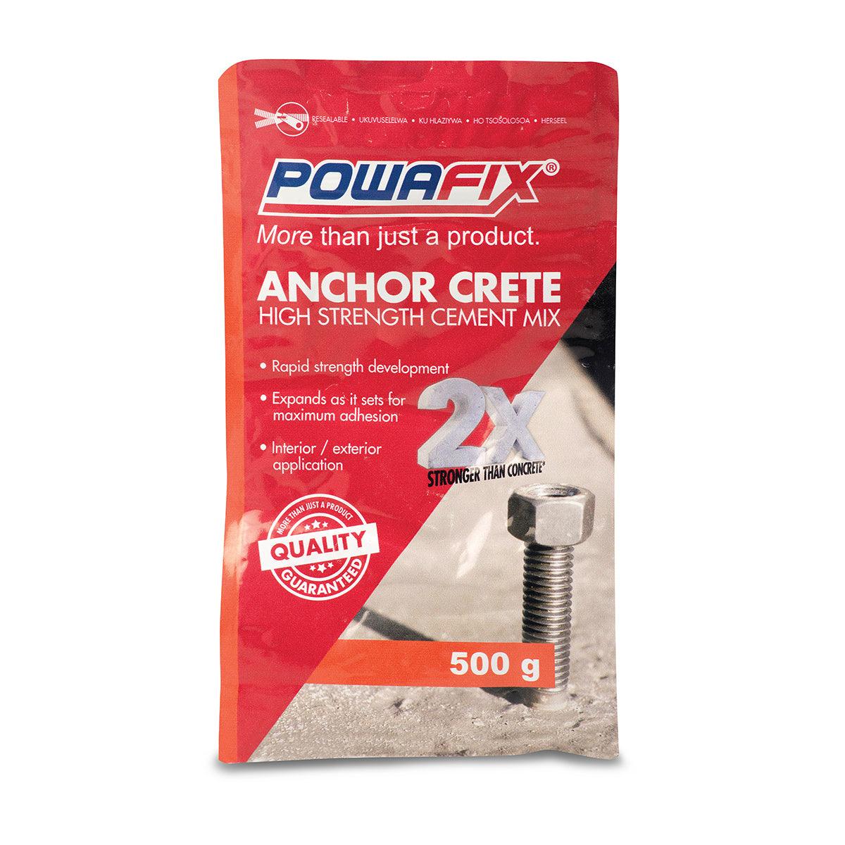 Powafix Anchor Crete 500 G - Livestainable.co.za