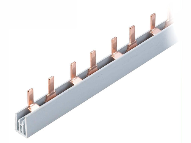 Busbar 2 Pole For Din Breaker 54 W 1 M Bbi 2 P 63 A 18 Mm