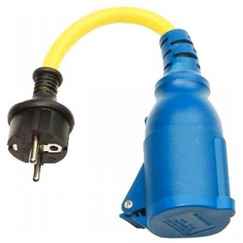 Victron Adapter Cord 16A/250V-Schuko plug/CEE Coupling - Livestainable.co.za