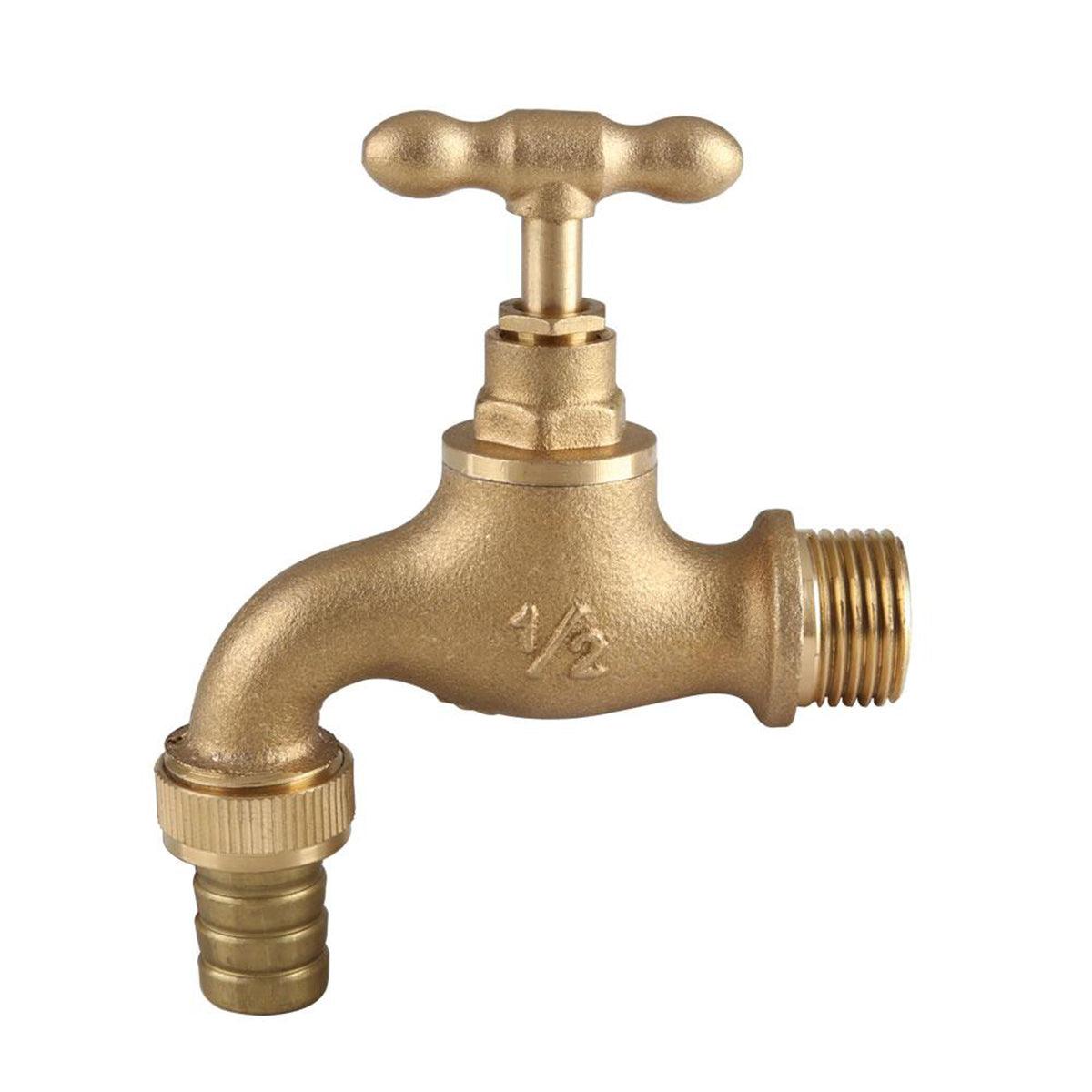 Torrenti Bibcock Tap Brass Std 20 Mm X 3/4 Inch - Livestainable.co.za