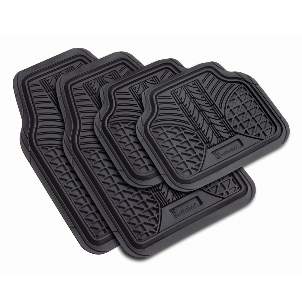 4x4 Car Mat 4 Pc Set Heavy Duty Rubber