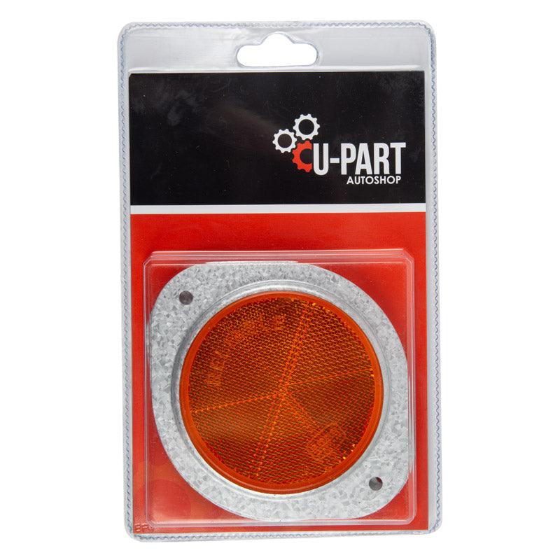 U Part Reflector Round Yel 76 Mm 2 Pk - Livestainable.co.za