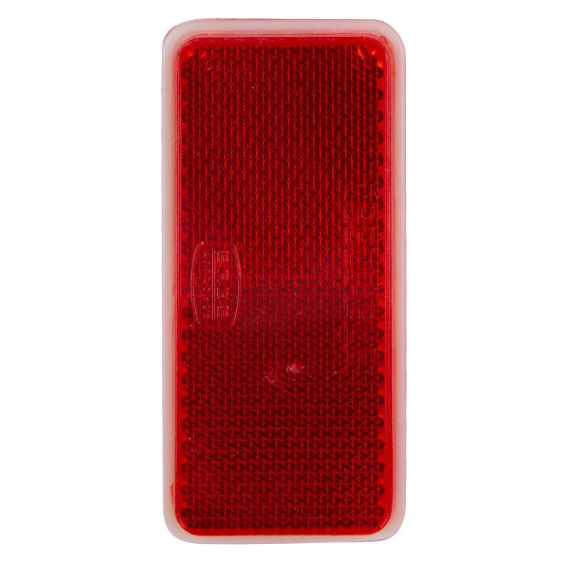 Square Reflector Stick On Red 90 Mm - Livestainable.co.za