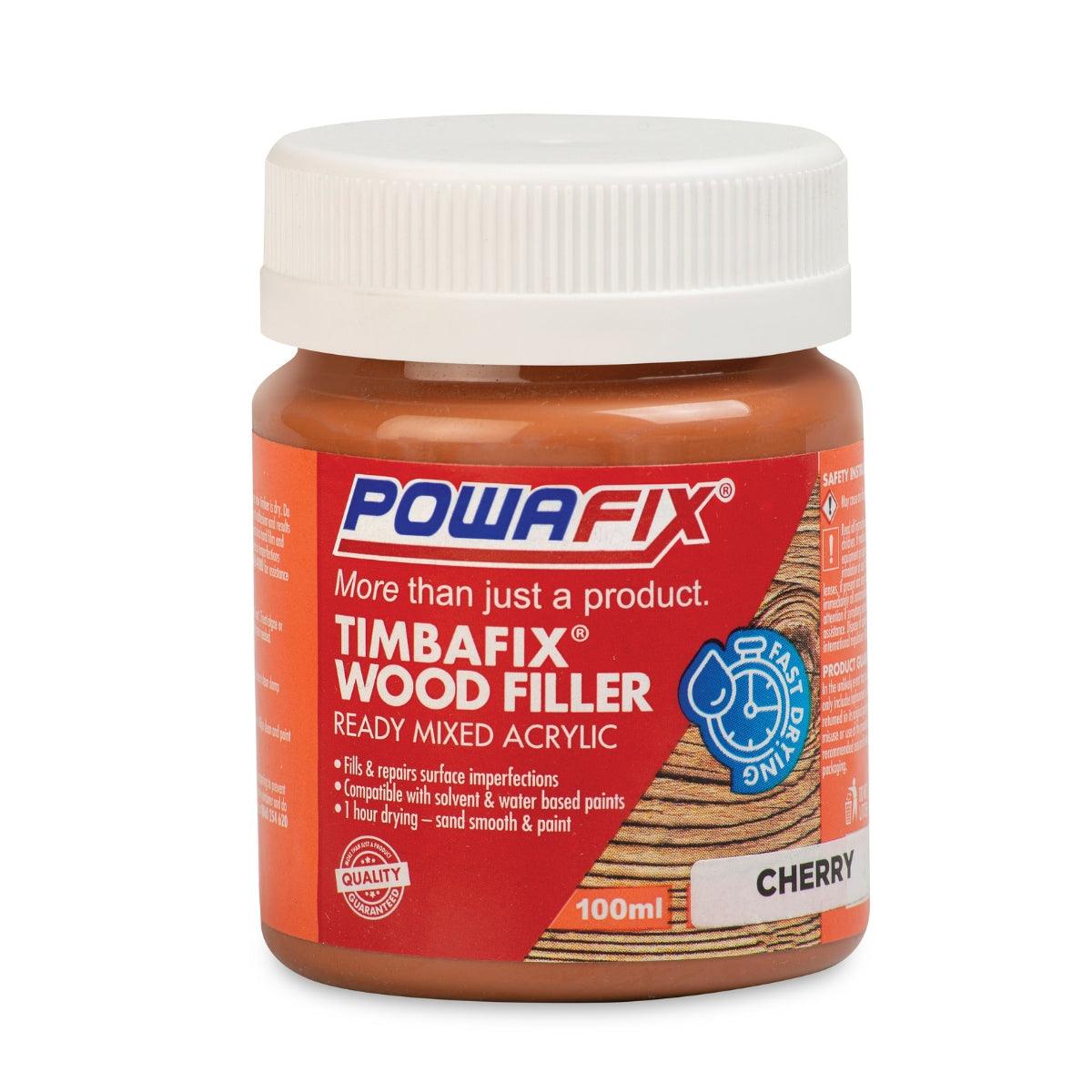 Powafix Timbafix Woodfiller Cherry 100 Ml - Livestainable.co.za