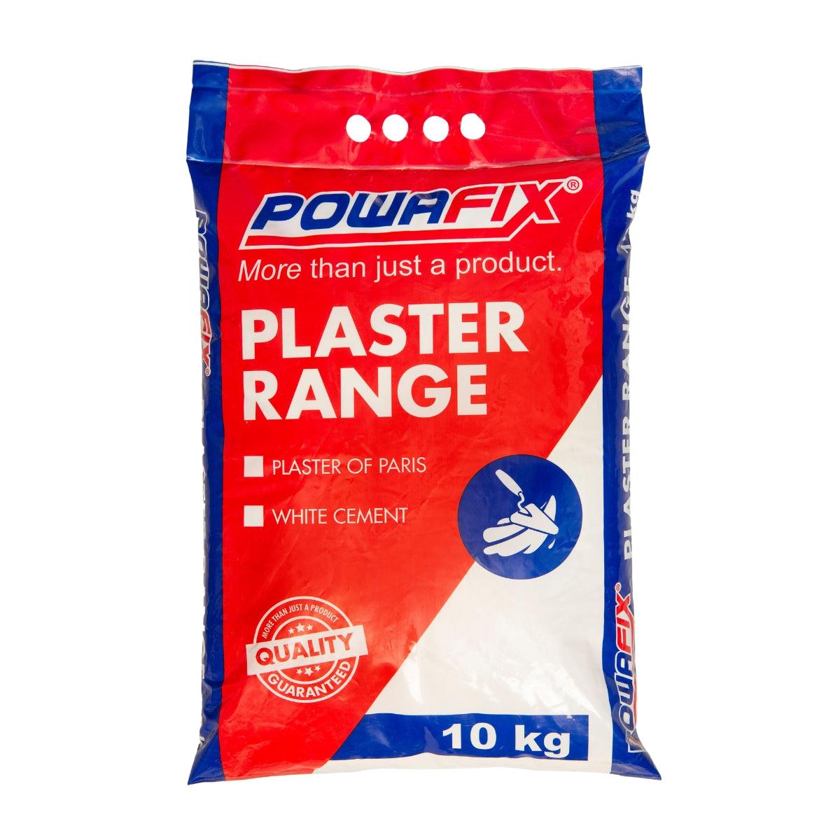 Powafix Plaster Range White Cement 10 Kg - Livestainable.co.za