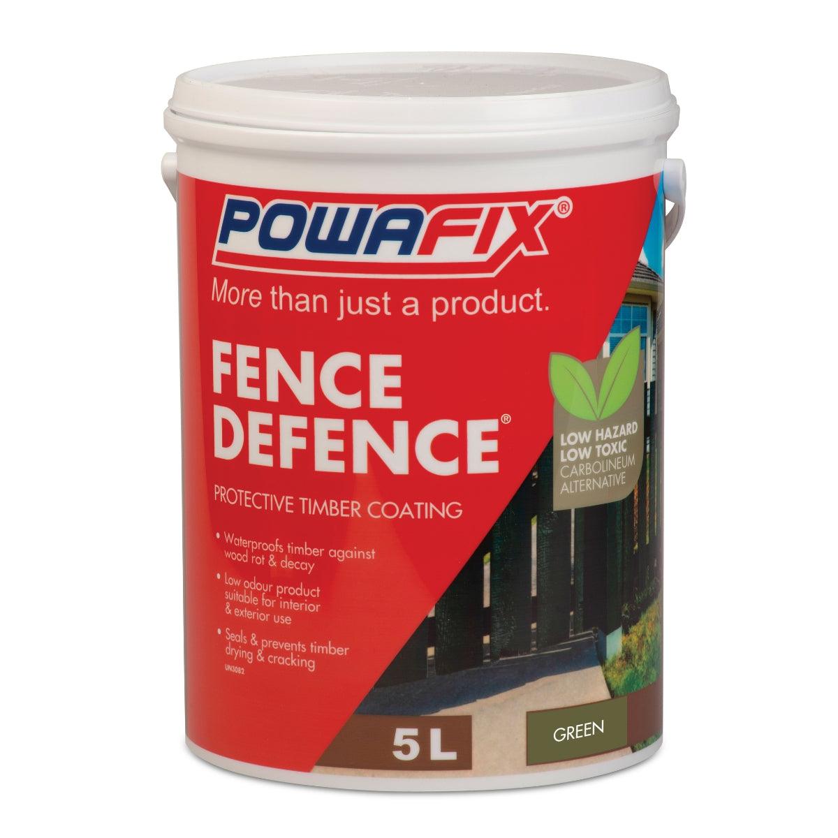 Powafix Fence Defence Green 5 L - Livestainable.co.za