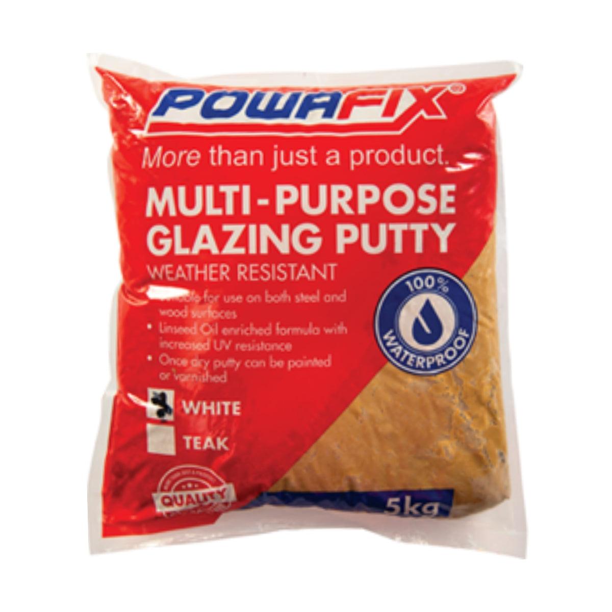 Powafix Multi Purpose Putty White 5 Kg - Livestainable.co.za