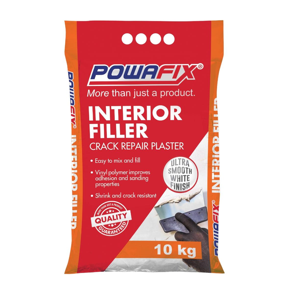 Powafix Interior Filler 10 Kg - Livestainable.co.za