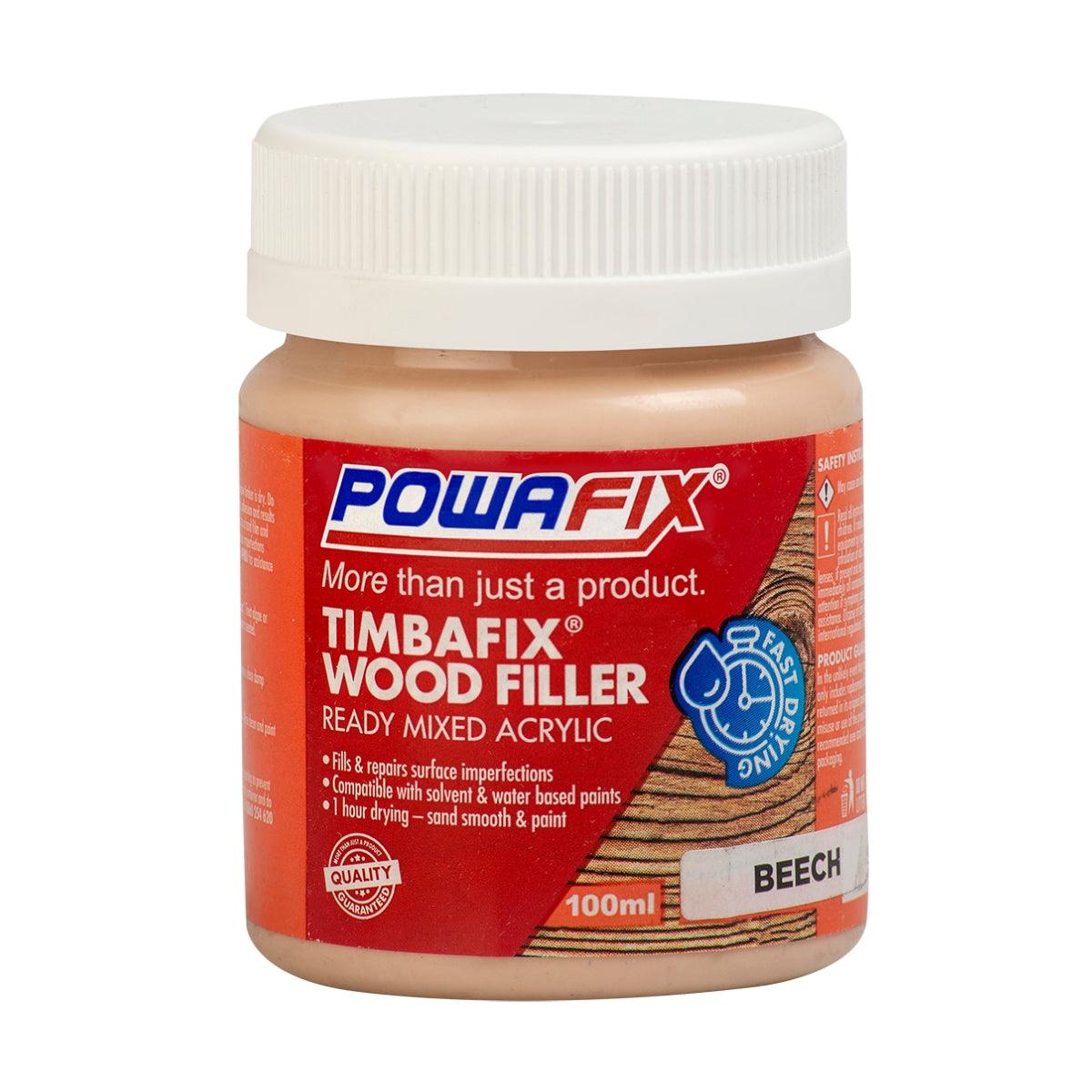 Powafix Timbafix Wood Filler Beech 100 Ml - Livestainable.co.za