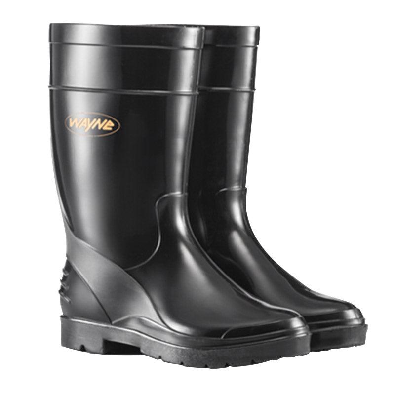 Wayne Gumboots Ladies Half Length Black Size 5 - Livestainable.co.za