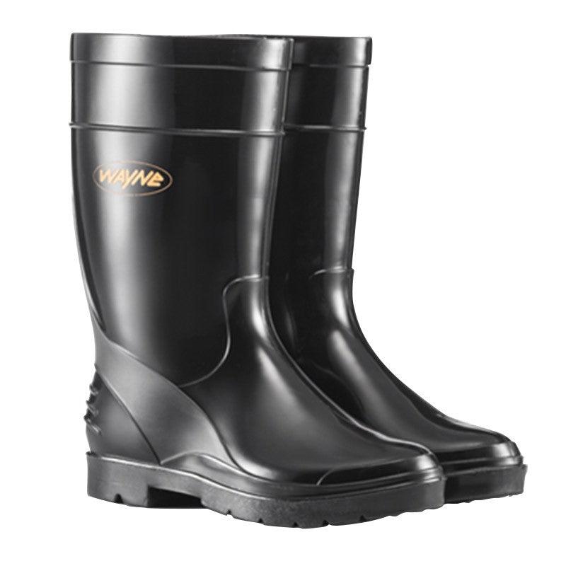 Wayne Gumboots Ladies Half Length Black Size 3 - Livestainable.co.za