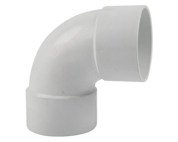 Pvc Gutter Round Downpipe Bend 90 Deg - Livestainable.co.za