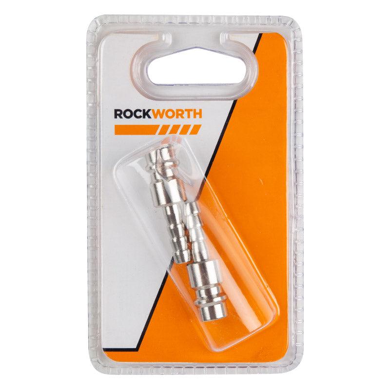 Rockworth Coupler Press In To Swage 6.3 Mm (2 Pc) - Livestainable.co.za