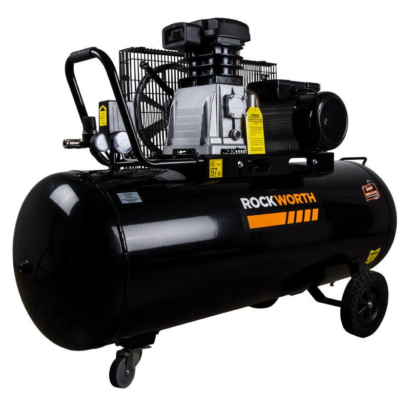 Rockworth 3 Hp/150 L Belt Air Compressor 220 V - Livestainable.co.za