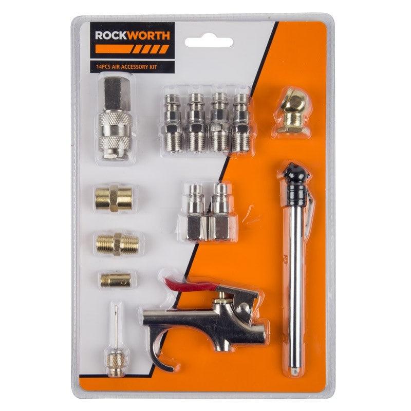 Rockworth Spraygun Accessory Kit 14 Pce - Livestainable.co.za