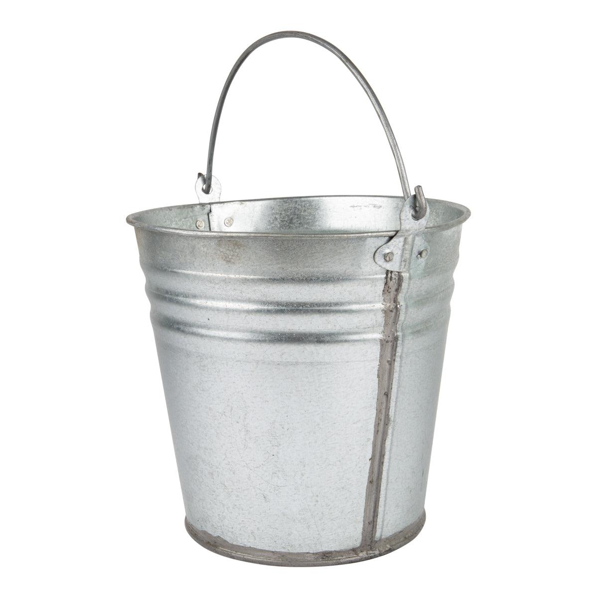 Galvanised Bucket 25 Cm 6 L - Livestainable.co.za