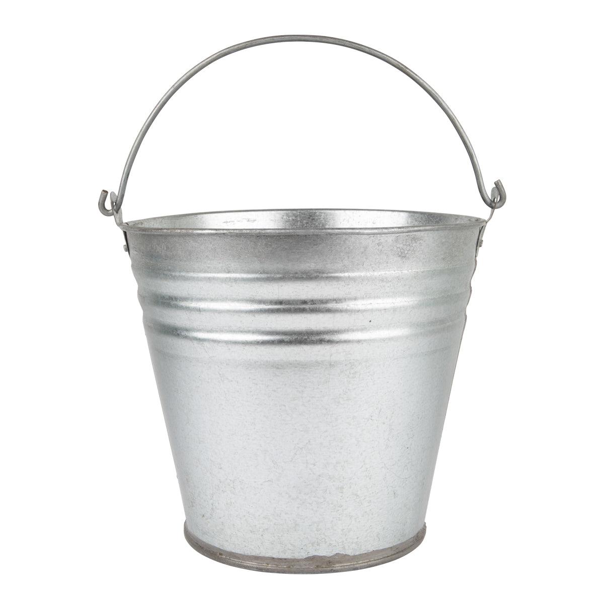 Galvanised Bucket 25 Cm 6 L - Livestainable.co.za