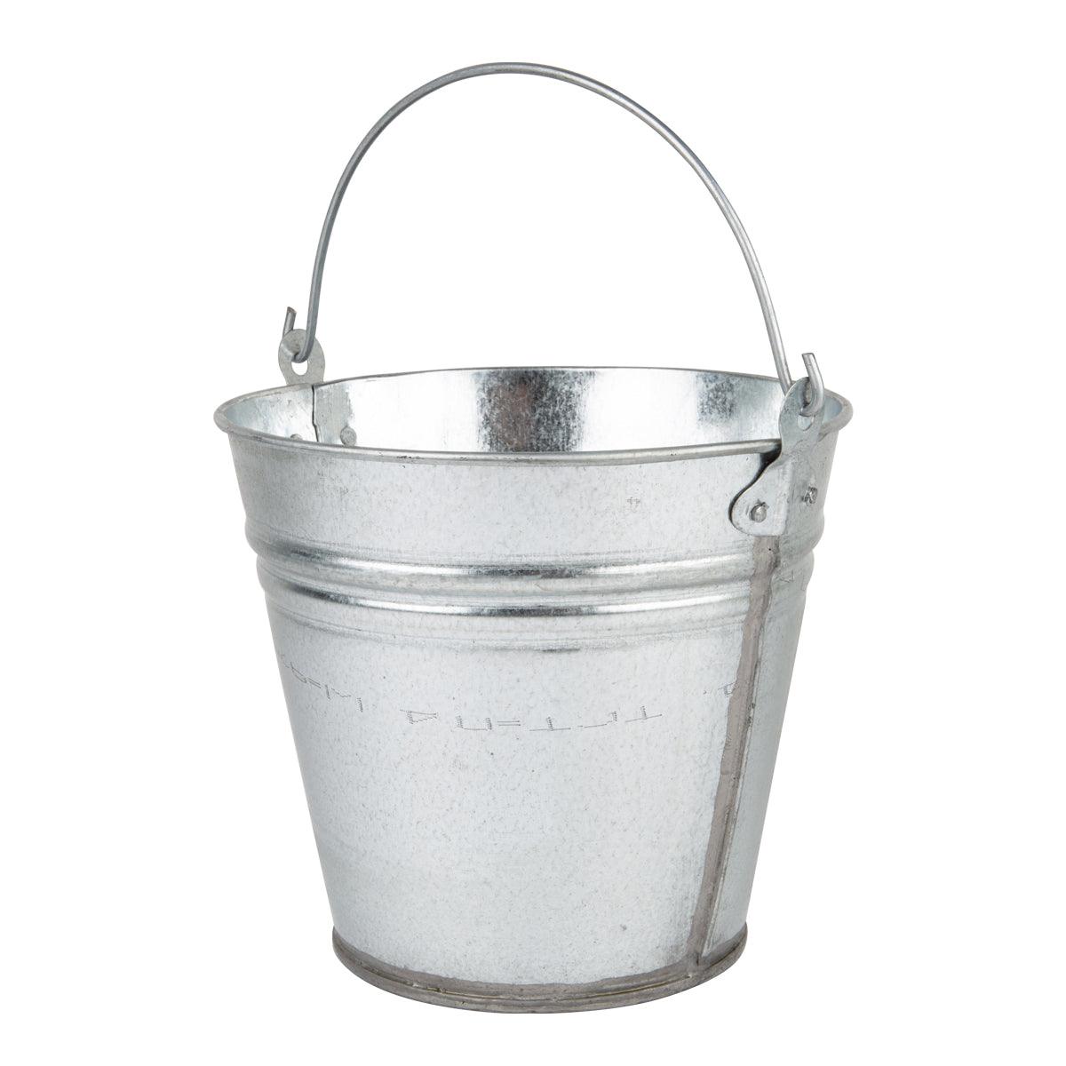 Galvanised Bucket 20 Cm 4 L - Livestainable.co.za