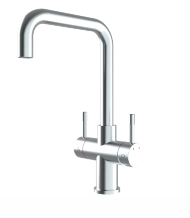 BIBO Cubed Faucet - Brushed Silver