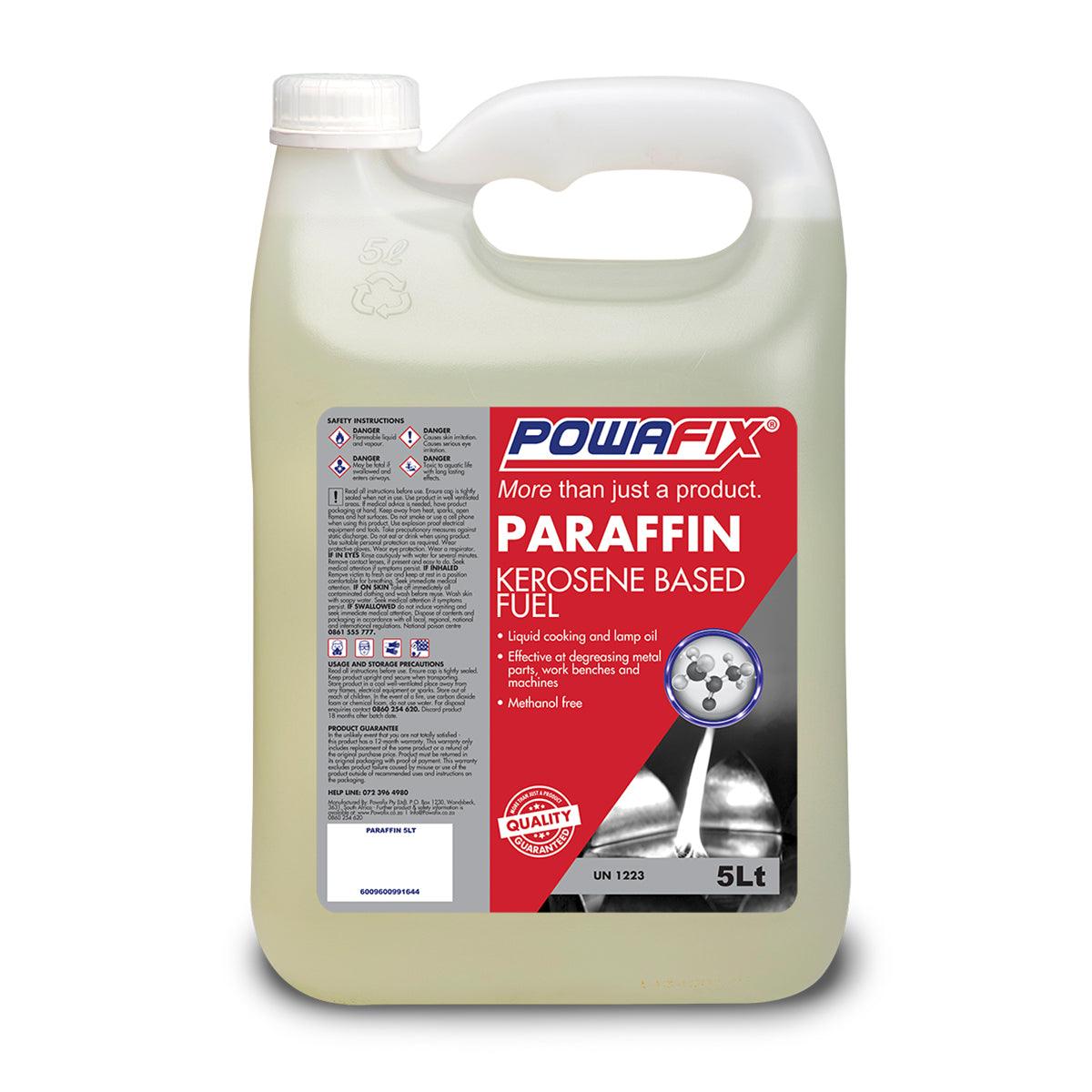 Powafix Paraffin 5 L - Livestainable.co.za