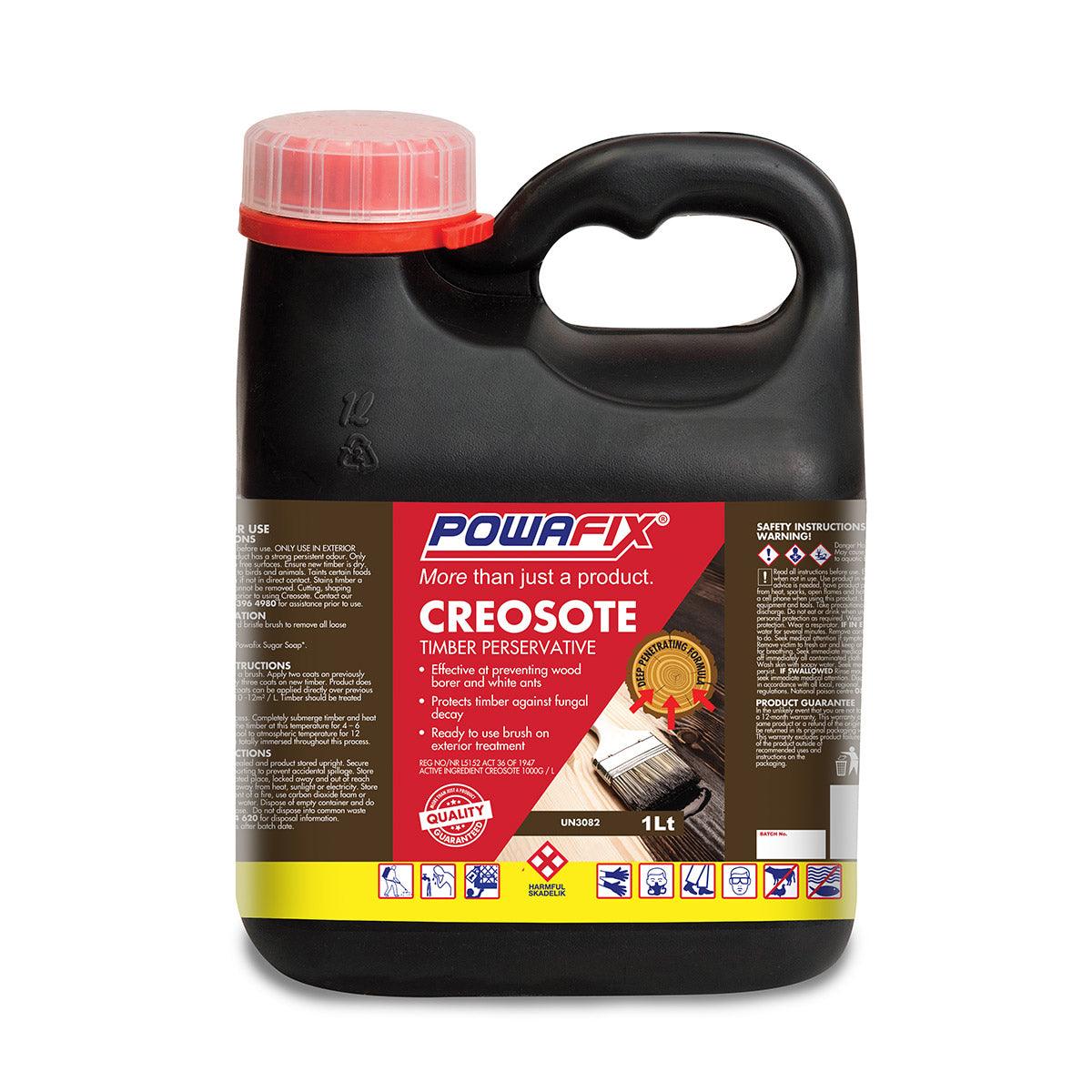 Powafix Creosote 1 L - Livestainable.co.za