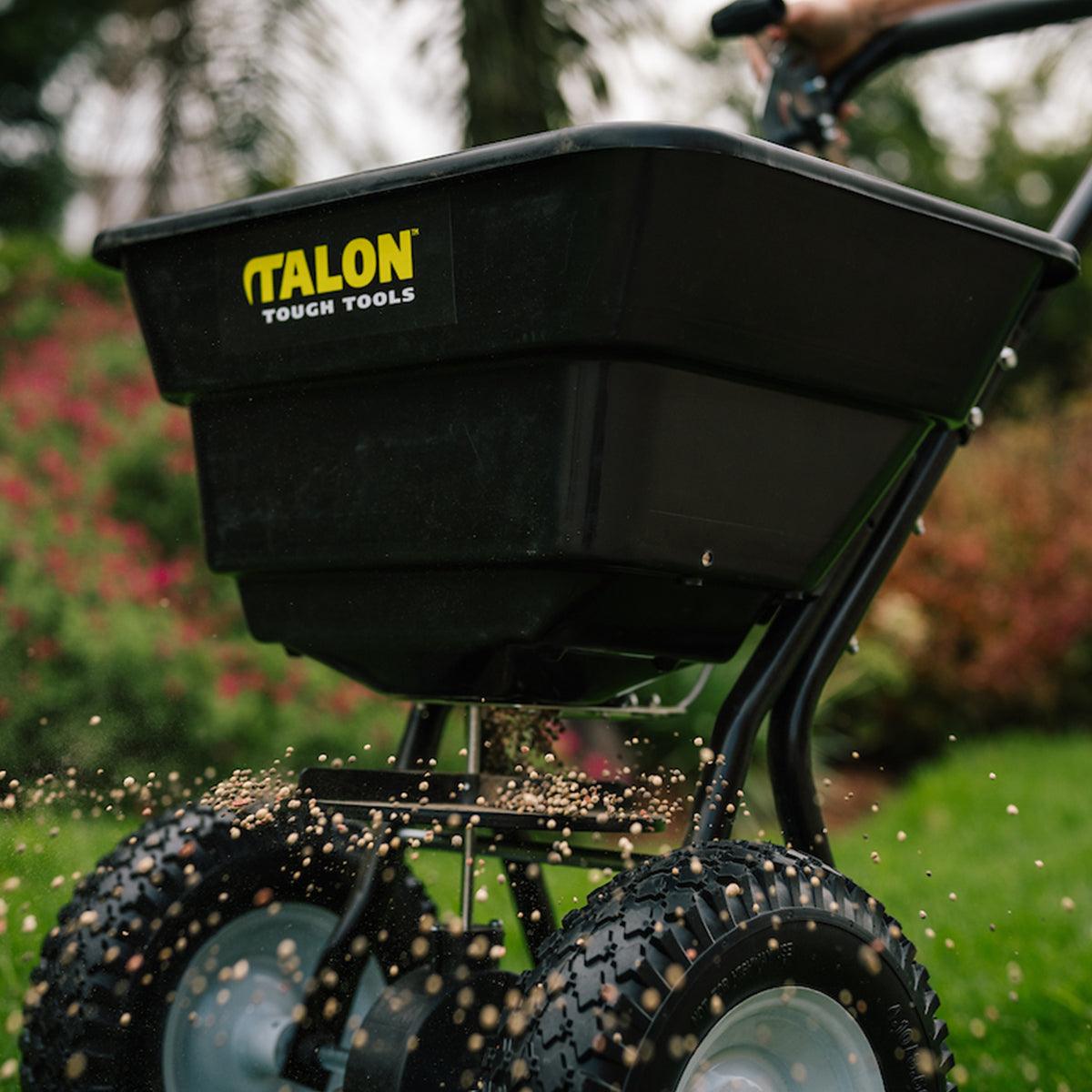 Talon Fertilizer Spreader 35 Kg With Wheels - Livestainable.co.za