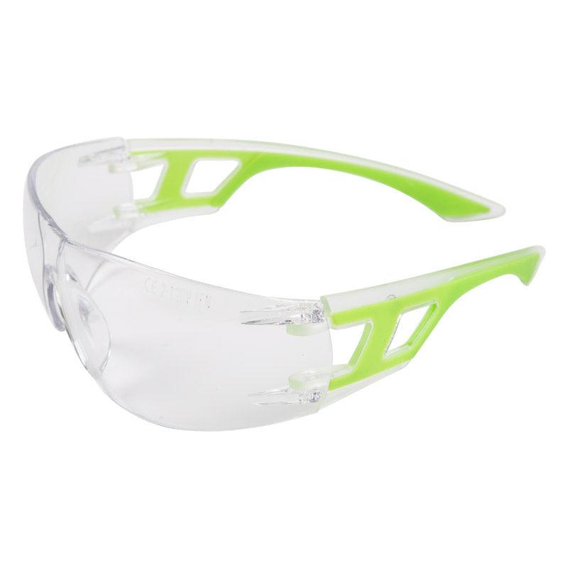 Safety Spectacles Sporty Cool Clear Lime - Livestainable.co.za