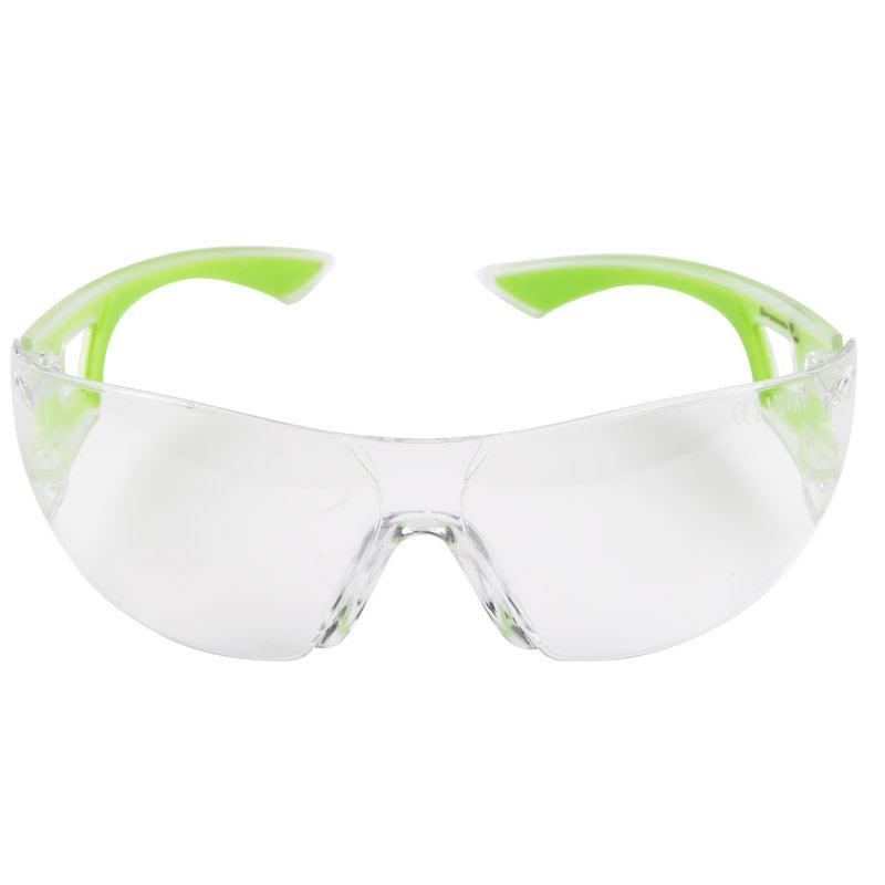 Safety Spectacles Sporty Cool Clear Lime - Livestainable.co.za