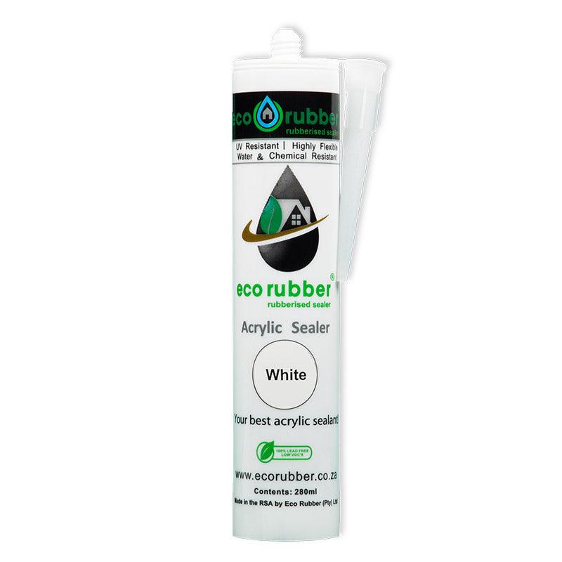 Eco Rubber Acrylic Sealant White - Livestainable.co.za