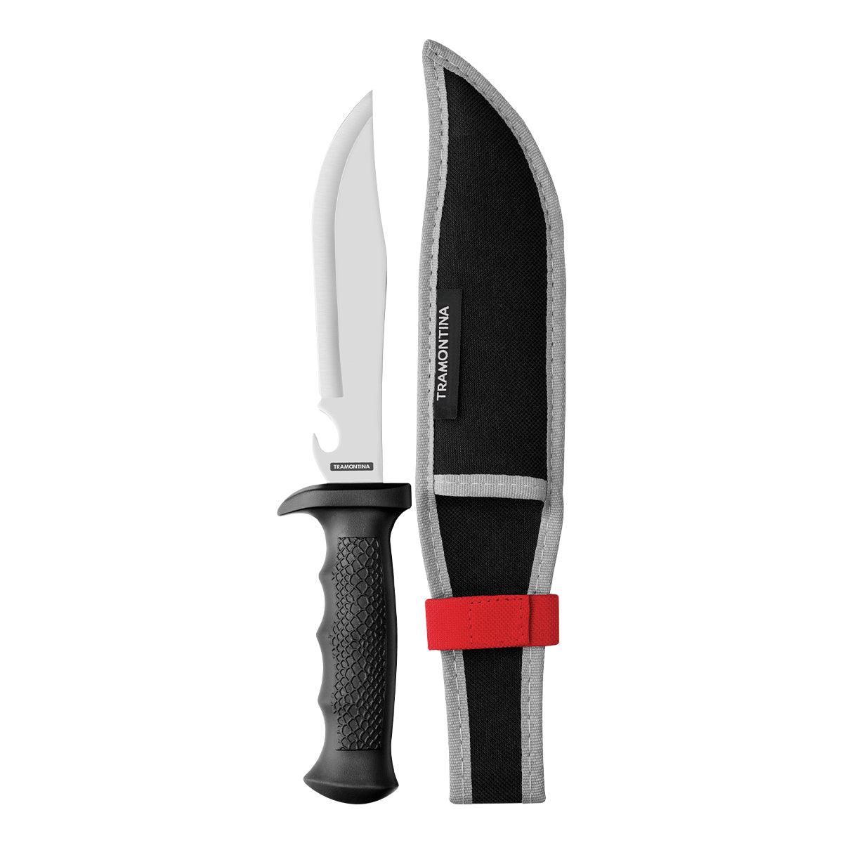 Tramontina Stan Hunt Camp Knife 15 Cm In Pouch Bp - Livestainable.co.za