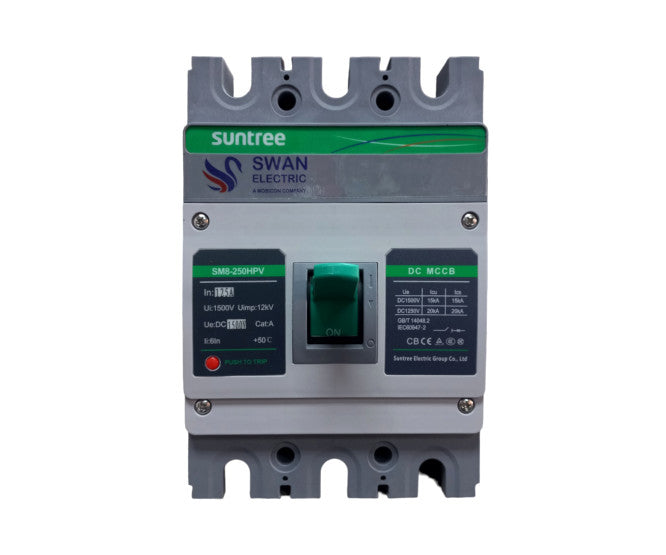 Moulded Case Circuit Breaker Dc 100 A 3 P 1500 V Dc Sm8 Mccb 3125 100