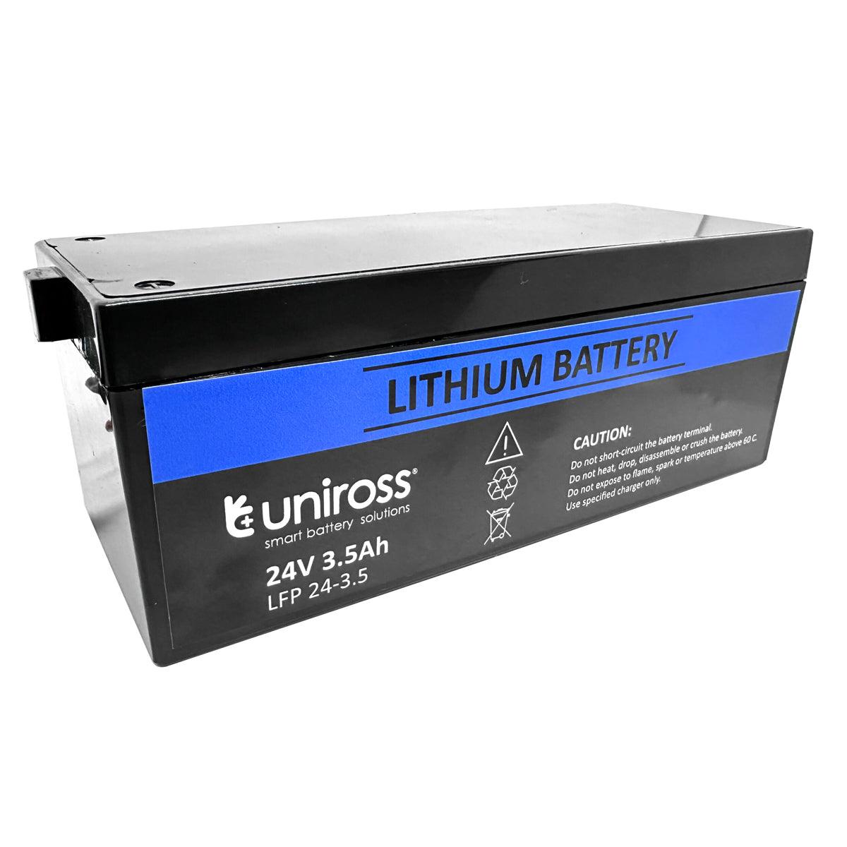 Uniross Lithium Ion 24 V 3.5 Ah Battery - Livestainable.co.za