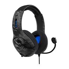 Ps4 Lvl 50 Wired Headset Black Camo - Livestainable.co.za