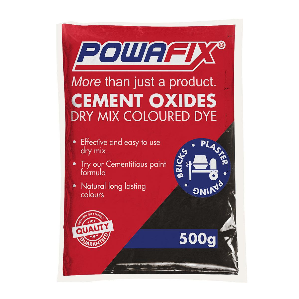 Powafix Cement Oxide Powder Brown 500 G - Livestainable.co.za